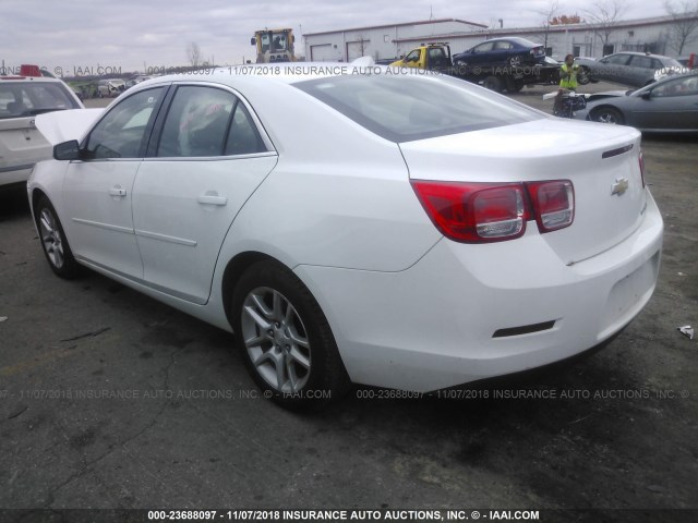 1G11C5SA9DF199379 - 2013 CHEVROLET MALIBU 1LT WHITE photo 3