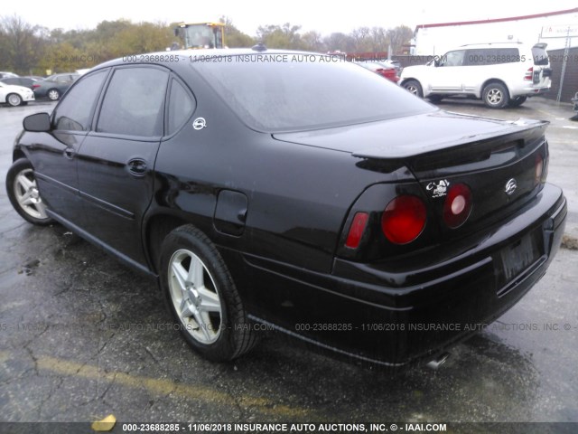 2G1WP521749231765 - 2004 CHEVROLET IMPALA SS BLACK photo 3