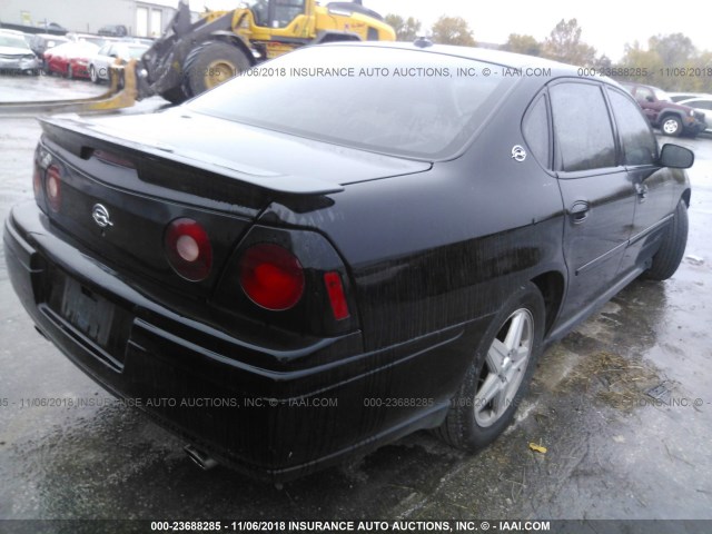 2G1WP521749231765 - 2004 CHEVROLET IMPALA SS BLACK photo 4