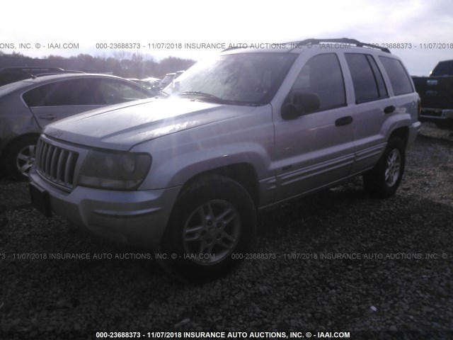 1J4GW48S14C272145 - 2004 JEEP GRAND CHEROKEE LAREDO/COLUMBIA/FREEDOM 银色 照片 2