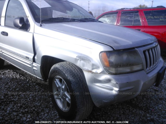1J4GW48S14C272145 - 2004 JEEP GRAND CHEROKEE LAREDO/COLUMBIA/FREEDOM 银色 照片 6