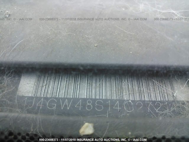 1J4GW48S14C272145 - 2004 JEEP GRAND CHEROKEE LAREDO/COLUMBIA/FREEDOM 银色 照片 9