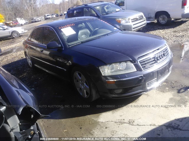 WAUML44E75N010344 - 2005 AUDI A8 L QUATTRO GRAY photo 1