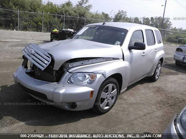 3GNBAADB6AS571355 - 2010 CHEVROLET HHR LS Plata foto 2