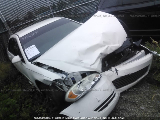 2G1WT57K591283575 - 2009 CHEVROLET IMPALA 1LT WHITE photo 1