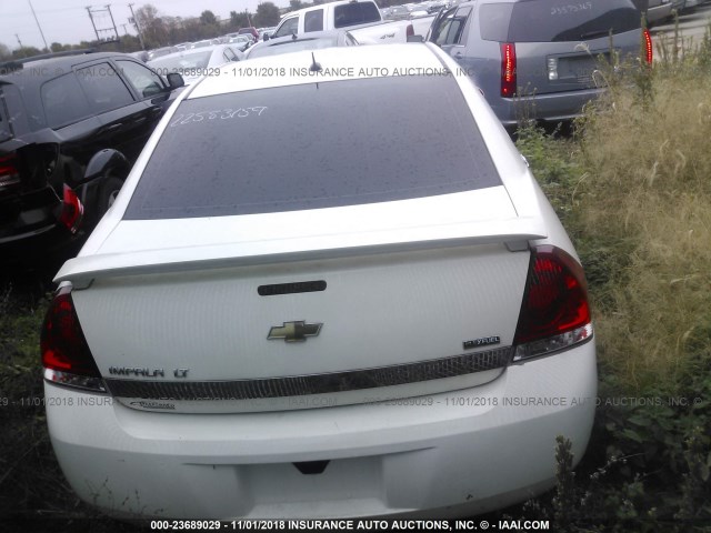 2G1WT57K591283575 - 2009 CHEVROLET IMPALA 1LT WHITE photo 4