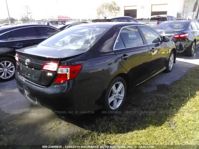 4T1BF1FK7EU327531 - 2014 TOYOTA CAMRY L/SE/LE/XLE 黑色 照片 4