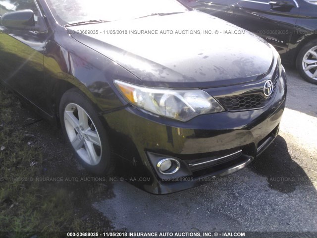 4T1BF1FK7EU327531 - 2014 TOYOTA CAMRY L/SE/LE/XLE 黑色 照片 6
