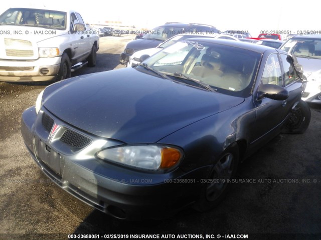 1G2NE52E75M209320 - 2005 PONTIAC GRAND AM SE GRAY photo 2