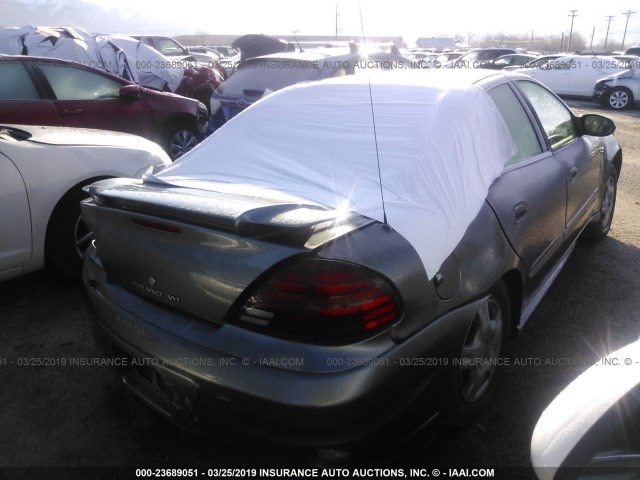 1G2NE52E75M209320 - 2005 PONTIAC GRAND AM SE GRAY photo 4