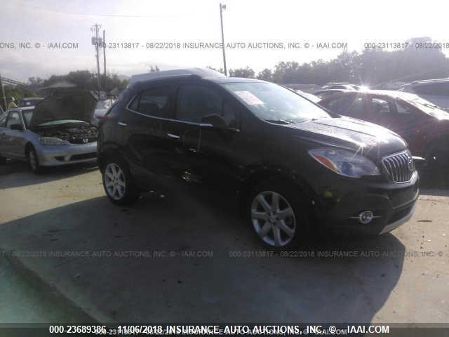 KL4CJHSB5FB246122 - 2015 BUICK ENCORE BLACK photo 1