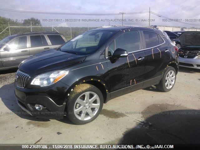 KL4CJHSB5FB246122 - 2015 BUICK ENCORE BLACK photo 2