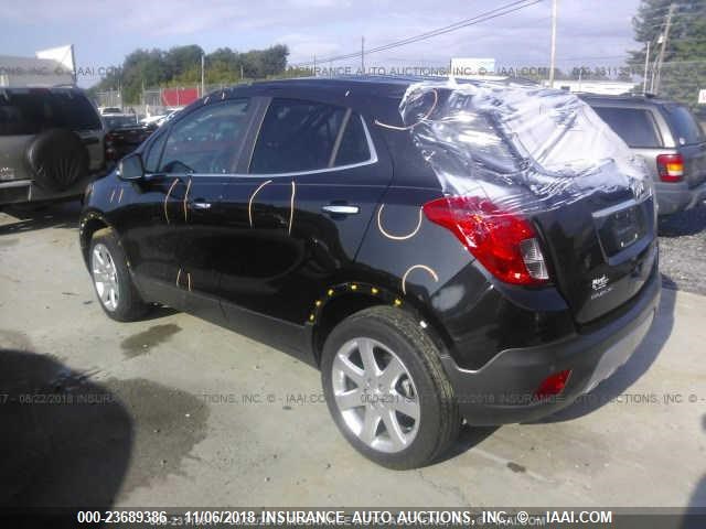 KL4CJHSB5FB246122 - 2015 BUICK ENCORE BLACK photo 3