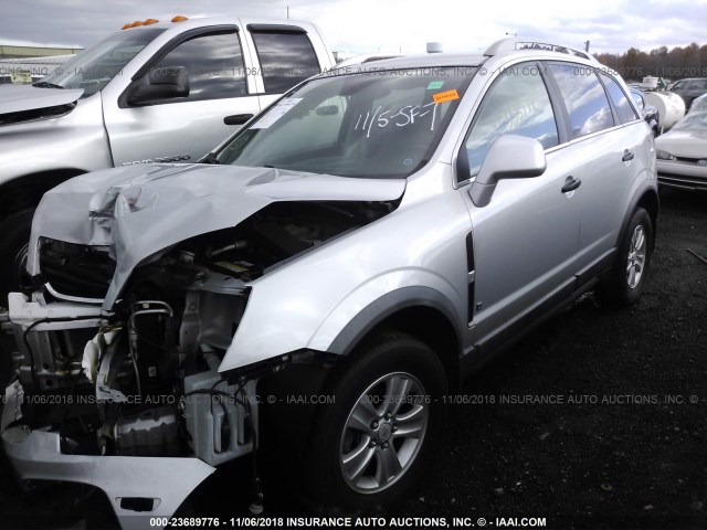 3GSCL33PX9S568510 - 2009 SATURN VUE XE SILVER photo 2