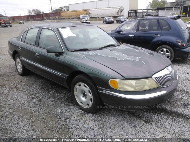 1LNFM97V9WY619335 - 1998 LINCOLN CONTINENTAL  绿色 照片 1