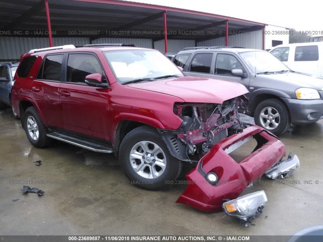 JTEZU5JR3H5164424 - 2017 TOYOTA 4RUNNER SR5/LIMITED/SR5 PREMIUM RED photo 1