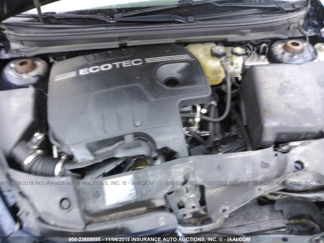 1G1ZC5E06AF178605 - 2010 CHEVROLET MALIBU 1LT 蓝色 照片 10