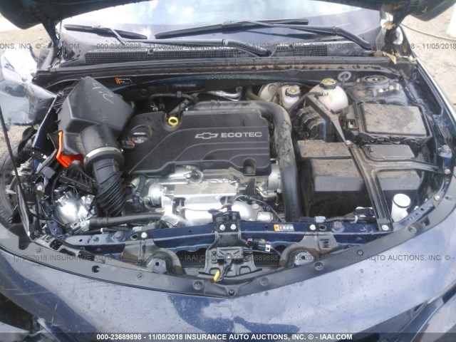 1G1ZB5ST2HF281435 - 2017 CHEVROLET MALIBU LS BLUE photo 10