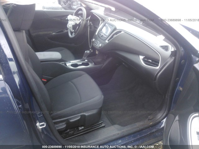 1G1ZB5ST2HF281435 - 2017 CHEVROLET MALIBU LS BLUE photo 5
