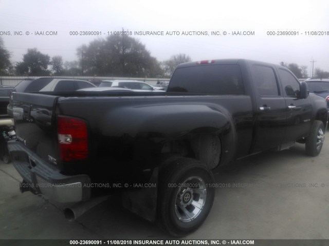 1GT412C81BF197577 - 2011 GMC SIERRA C3500 BLACK photo 4