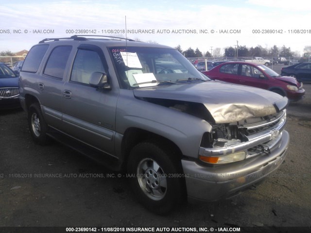 1GNEK13T31J152417 - 2001 CHEVROLET TAHOE K1500 BEIGE photo 1