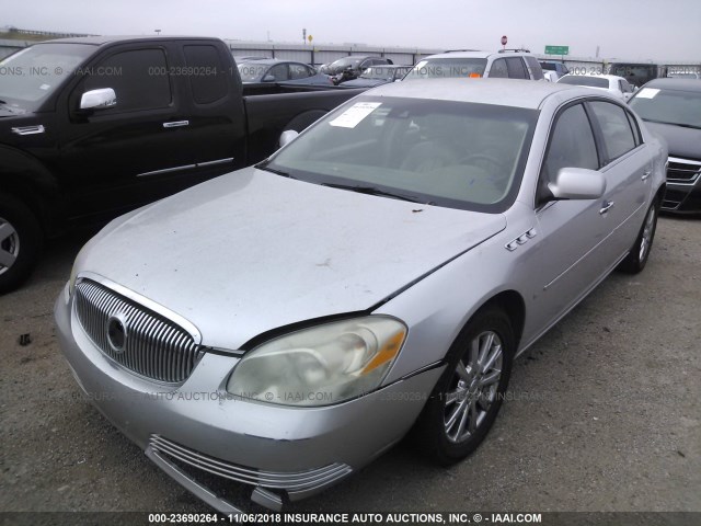 1G4HD57M39U132054 - 2009 BUICK LUCERNE CXL SILVER photo 2