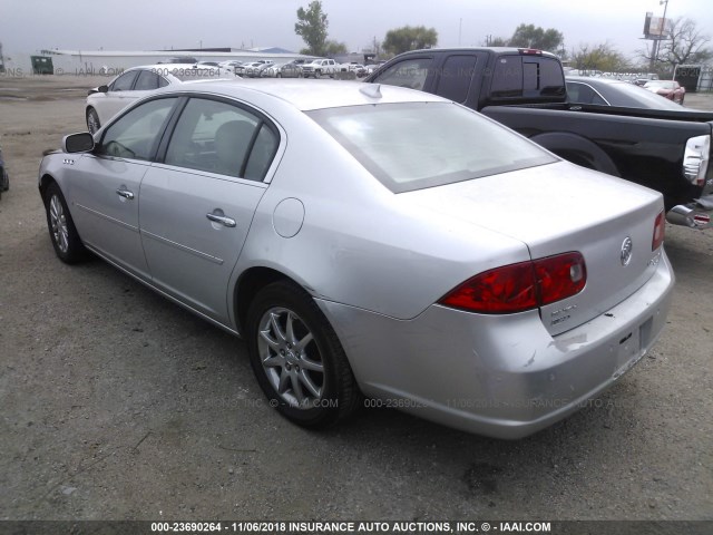 1G4HD57M39U132054 - 2009 BUICK LUCERNE CXL SILVER photo 3