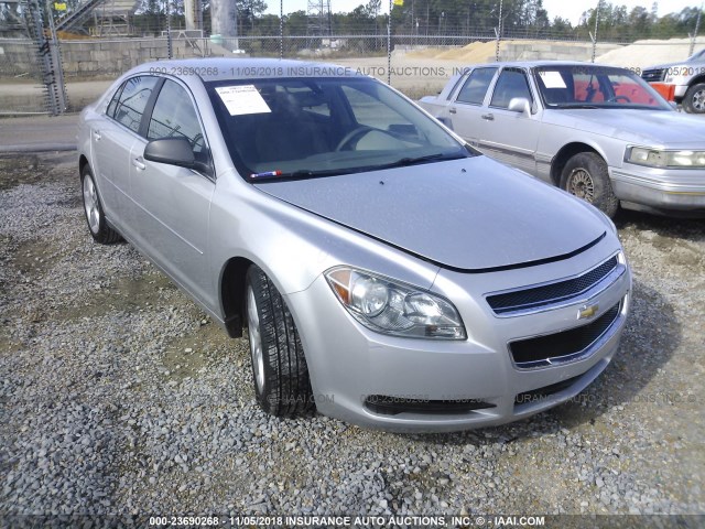 1G1ZB5E00CF154791 - 2012 CHEVROLET MALIBU LS SILVER photo 1