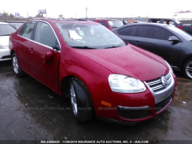 3VWRM71K69M053264 - 2009 VOLKSWAGEN JETTA SE/SEL RED photo 1