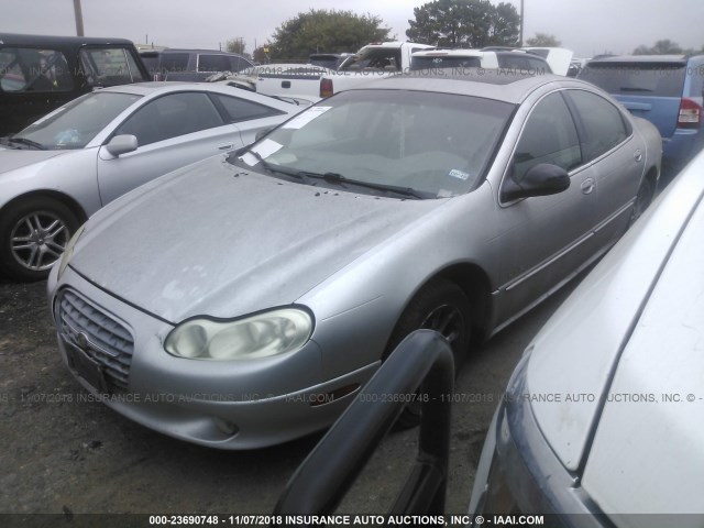 2C3HC56G31H552427 - 2001 CHRYSLER LHS SILVER photo 2