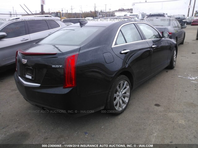 1G6AH5SX6H0168633 - 2017 CADILLAC ATS LUXURY BLACK photo 4