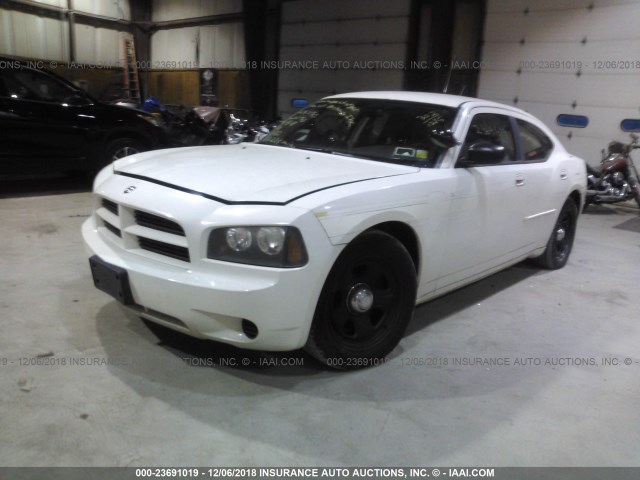 2B3KA43HX6H503457 - 2006 DODGE CHARGER SE/SXT WHITE photo 2