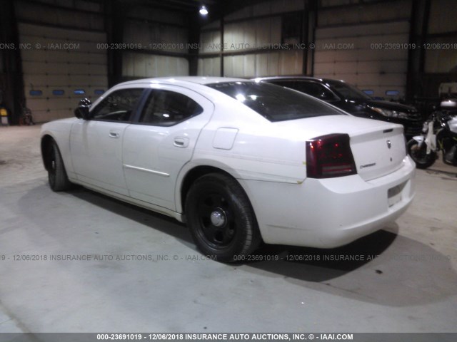 2B3KA43HX6H503457 - 2006 DODGE CHARGER SE/SXT WHITE photo 3