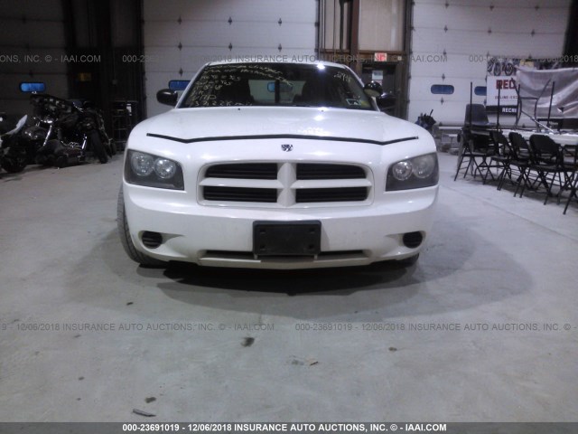 2B3KA43HX6H503457 - 2006 DODGE CHARGER SE/SXT WHITE photo 6