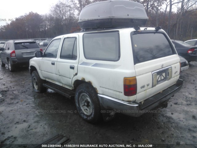 JT3VN39W6P0115605 - 1993 TOYOTA 4RUNNER VN39 SR5 WHITE photo 3