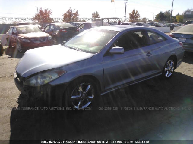4T1CA38P14U008468 - 2004 TOYOTA CAMRY SOLARA SE/SLE Mavi foto 2