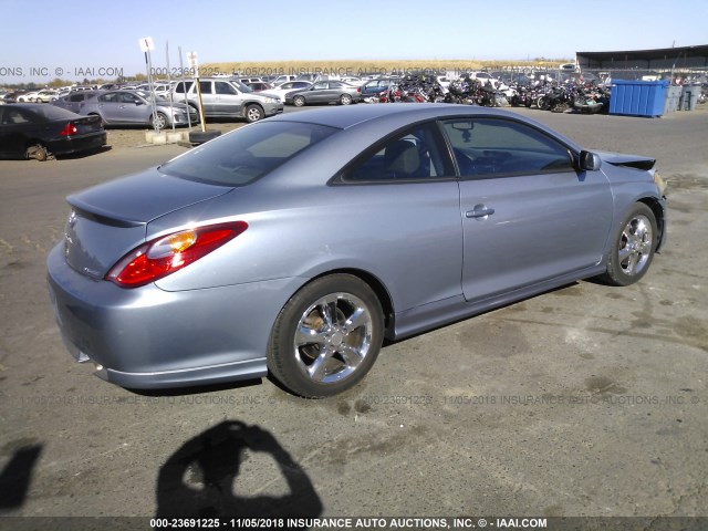 4T1CA38P14U008468 - 2004 TOYOTA CAMRY SOLARA SE/SLE Mavi foto 4