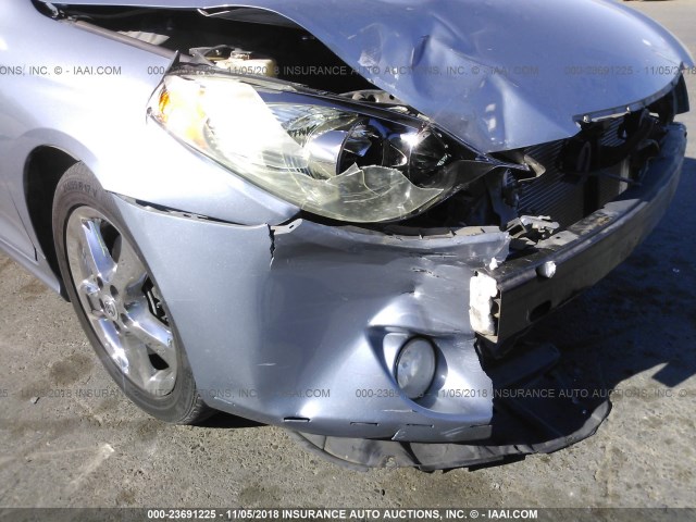 4T1CA38P14U008468 - 2004 TOYOTA CAMRY SOLARA SE/SLE Mavi foto 6