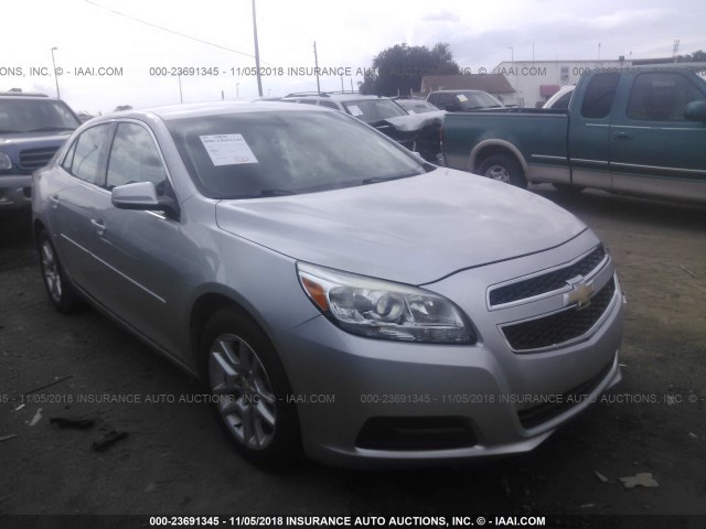 1G11C5SA8DF182461 - 2013 CHEVROLET MALIBU 1LT SILVER photo 1