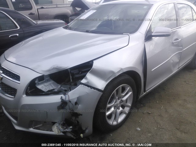 1G11C5SA8DF182461 - 2013 CHEVROLET MALIBU 1LT SILVER photo 6