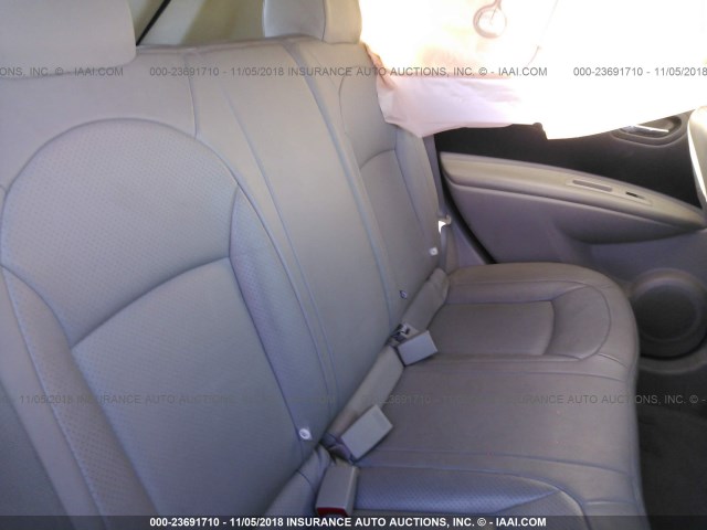 JN8AS5MT3AW028233 - 2010 NISSAN ROGUE S/SL/KROM SILVER photo 8