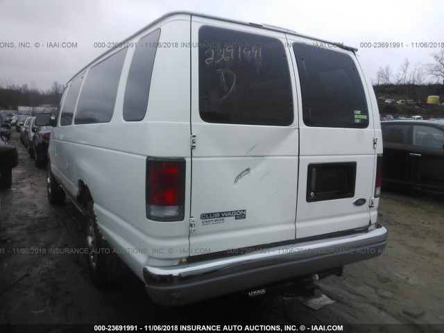 1FBSS31S1WHB68202 - 1998 FORD ECONOLINE E350 SUPER DUTY WHITE photo 3