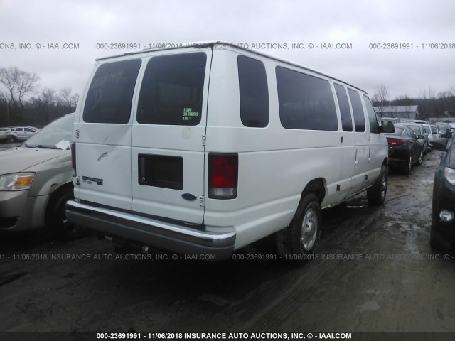 1FBSS31S1WHB68202 - 1998 FORD ECONOLINE E350 SUPER DUTY WHITE photo 4