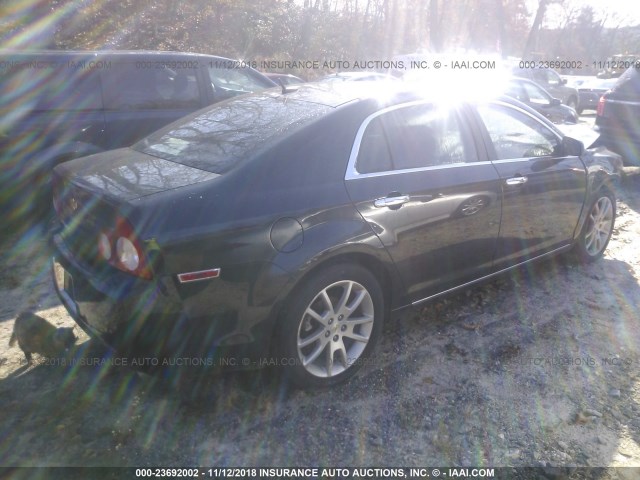 1G1ZE5E70BF123253 - 2011 CHEVROLET MALIBU LTZ 黑色 照片 4