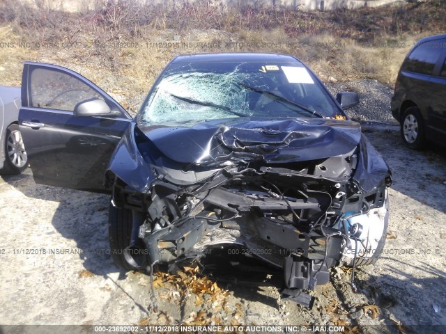 1G1ZE5E70BF123253 - 2011 CHEVROLET MALIBU LTZ 黑色 照片 6