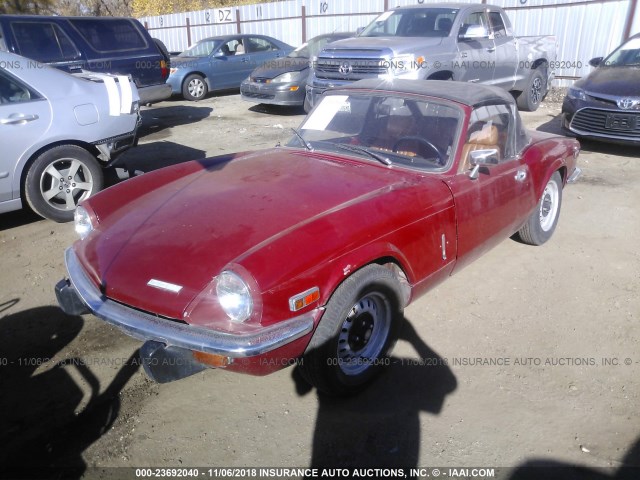 FM5878U - 1973 TRIUMPH SPITFIRE  MAROON photo 2