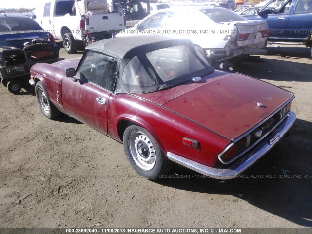 FM5878U - 1973 TRIUMPH SPITFIRE  MAROON photo 3