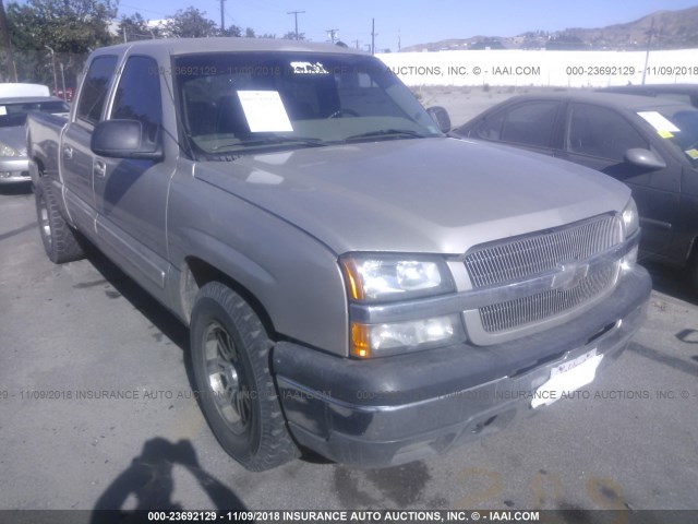 2GCEC13T851171390 - 2005 CHEVROLET SILVERADO C1500 TAN photo 1