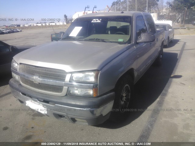 2GCEC13T851171390 - 2005 CHEVROLET SILVERADO C1500 TAN photo 2