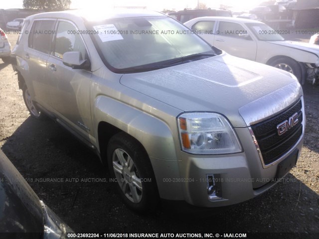 2GKALMEK8E6368443 - 2014 GMC TERRAIN SLE GOLD photo 1